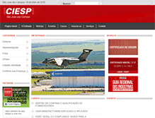 Tablet Screenshot of ciespsjc.org.br